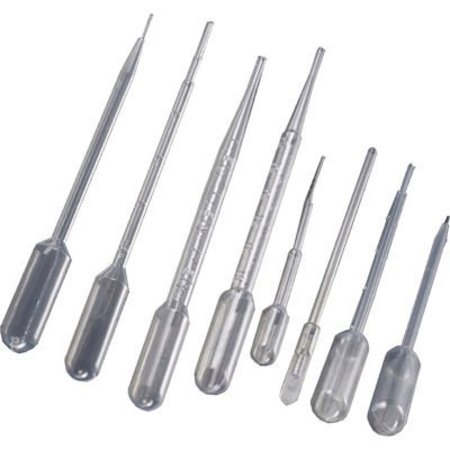 MTC BIO MTC Bio Small Bulb Transfer Pipette, with Extended Tip, Sterile, 1.5 ml, 500 Pack P4121-11